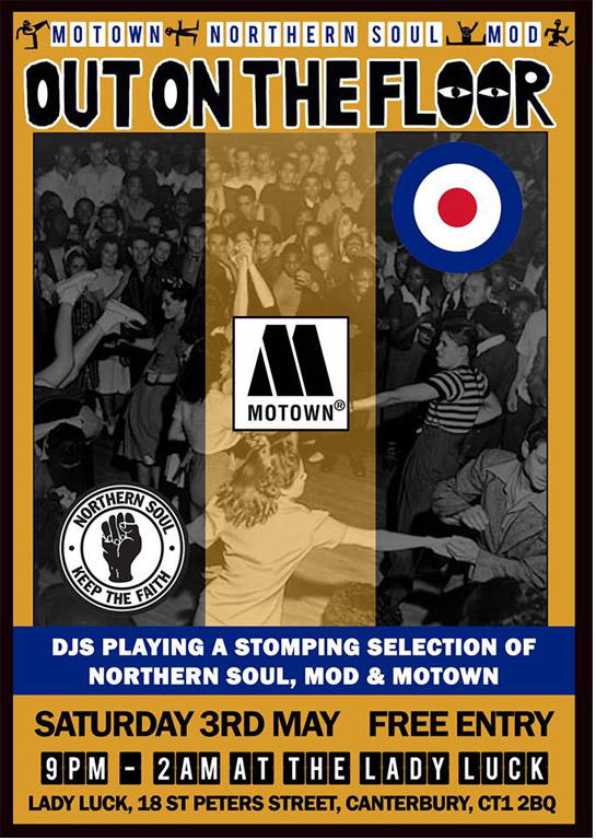 Poster for Out On The Floor DJ event